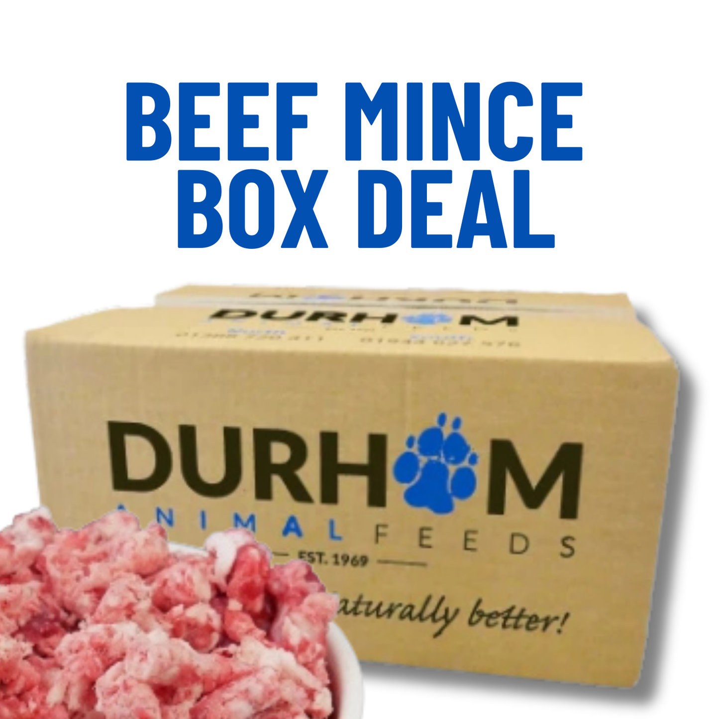 Durham | Beef Mince | Whole Box 14 x 454g