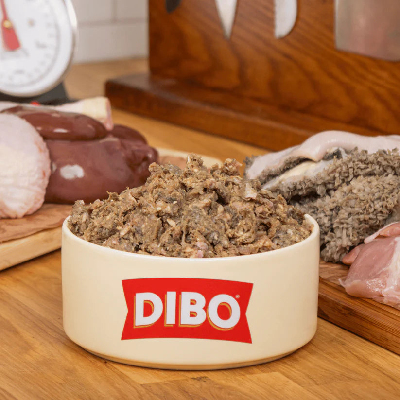 DIBO Finest | Ox Tripe with Chicken Raw Mince 80:10:10 1kg