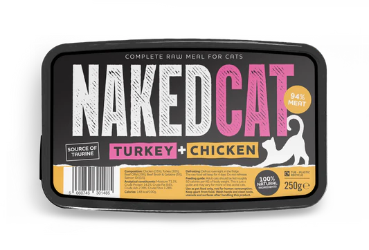 NAKED CAT | Turkey & Chicken 250g