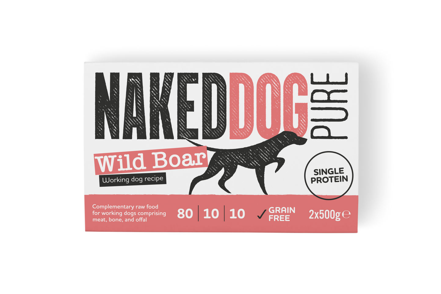 Naked Dog | PURE Wild Boar 2x500g