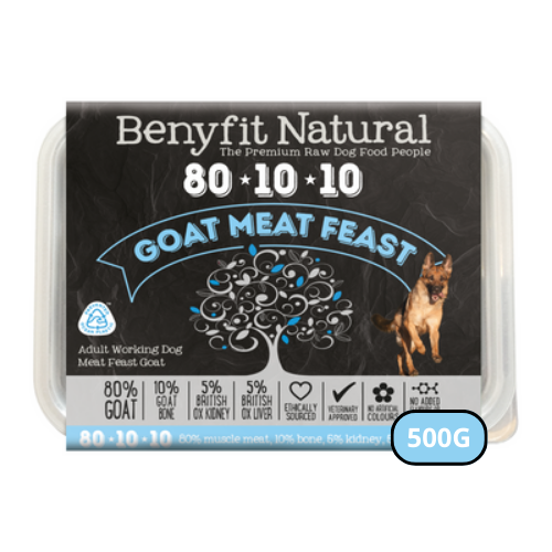 Benyfit Natural | 80.10.10 Goat Meat Feast 500g