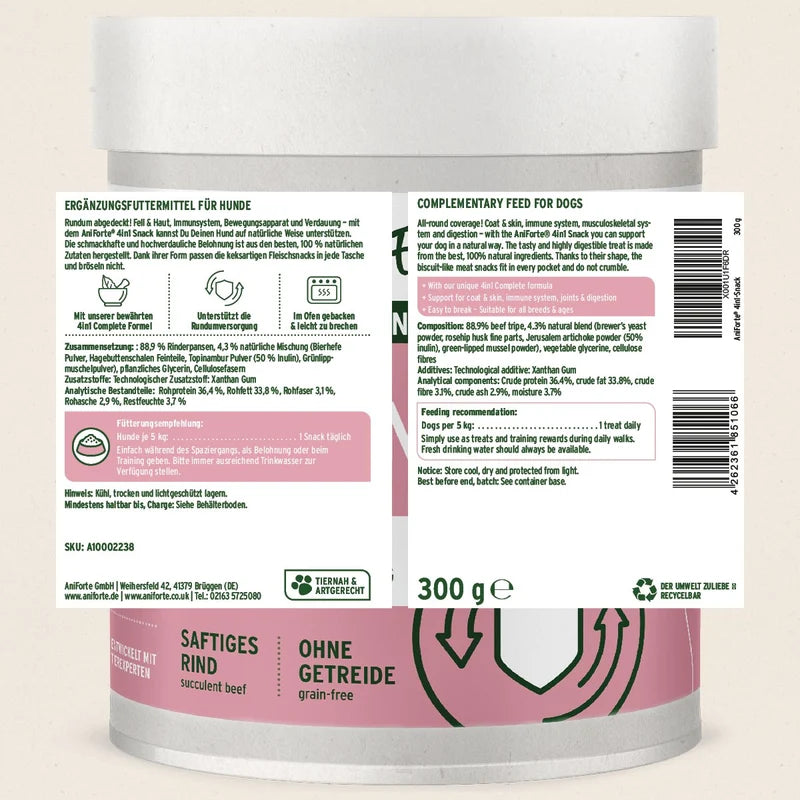 Aniforte | 4 in 1 Snack 50g