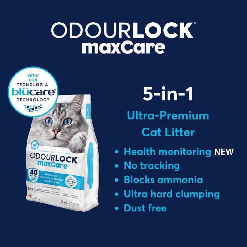 Odourlock | Cat Litter MaxCare 12kg