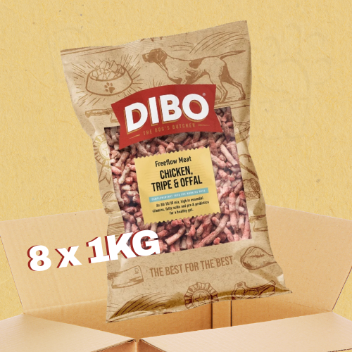 DIBO | Box Deal Chicken Tripe & Offal 8 x 1kg