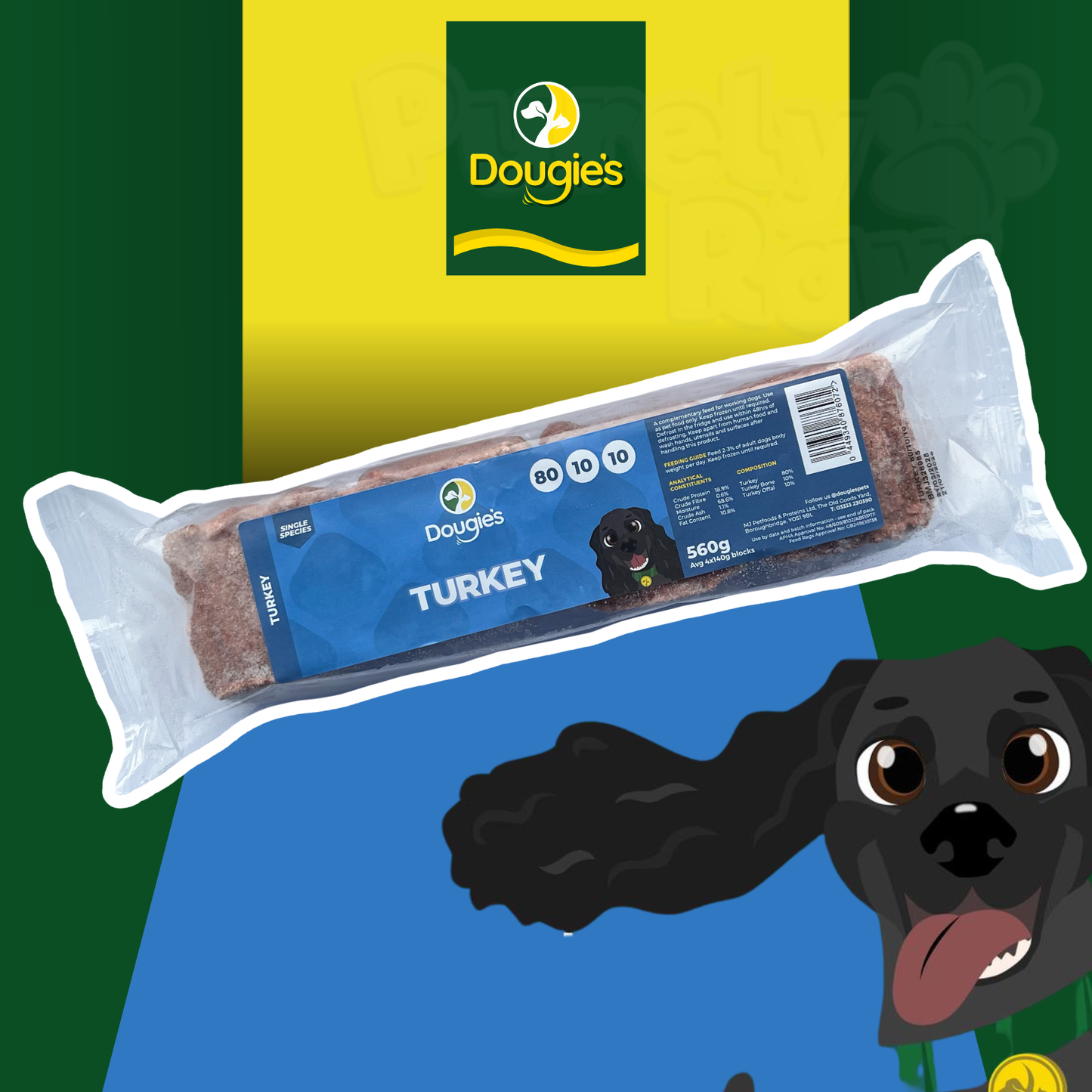 Dougie's | Turkey Mince 80:10:10 560g