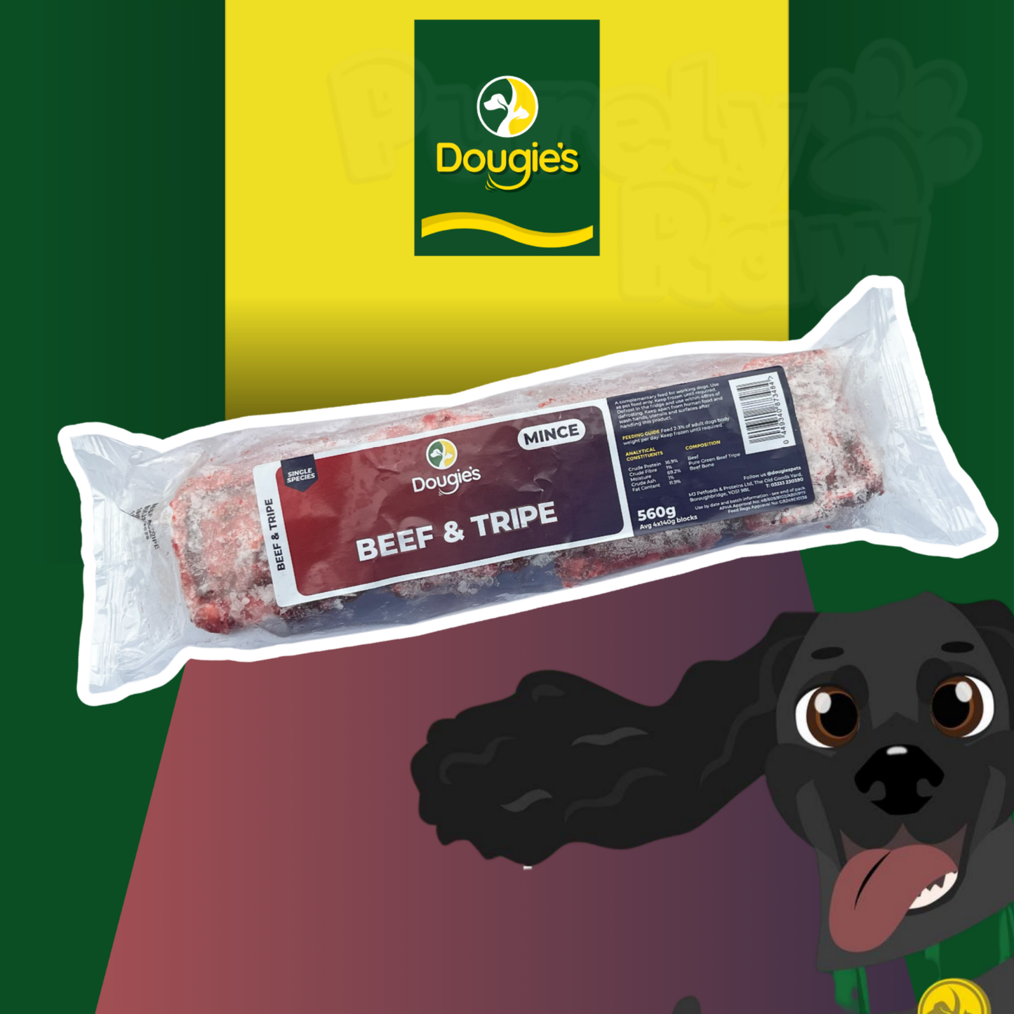 Dougie's | Beef & Tripe Mince 520g