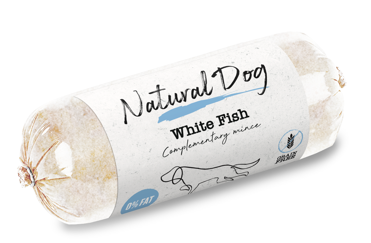 Natural Dog 0% Fat White Fish 500g