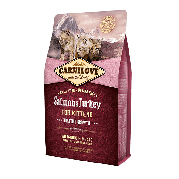 Carnilove Cat | Dry food Kitten Salmon & Turkey 70/30