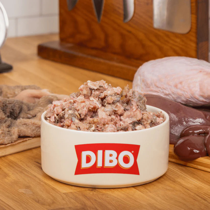 DIBO Finest | Lamb Tripe with Turkey Raw Mince 80:10:10  1kg