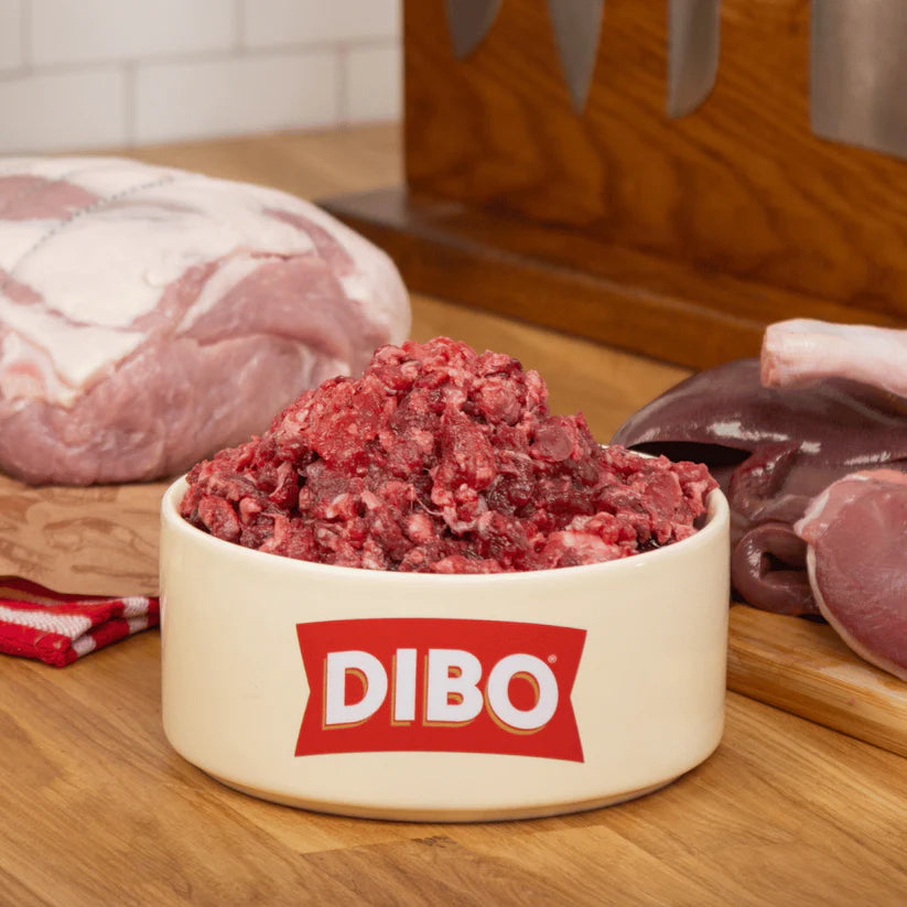 DIBO Finest | Pork with Duck Raw Mince 80:10:10  1kg