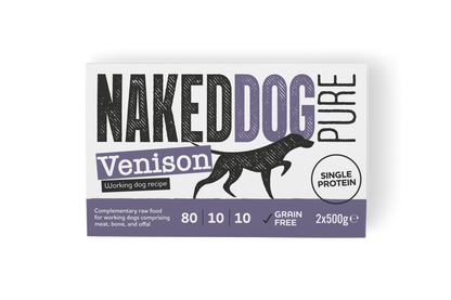 Naked Dog | PURE Venison 2x500g