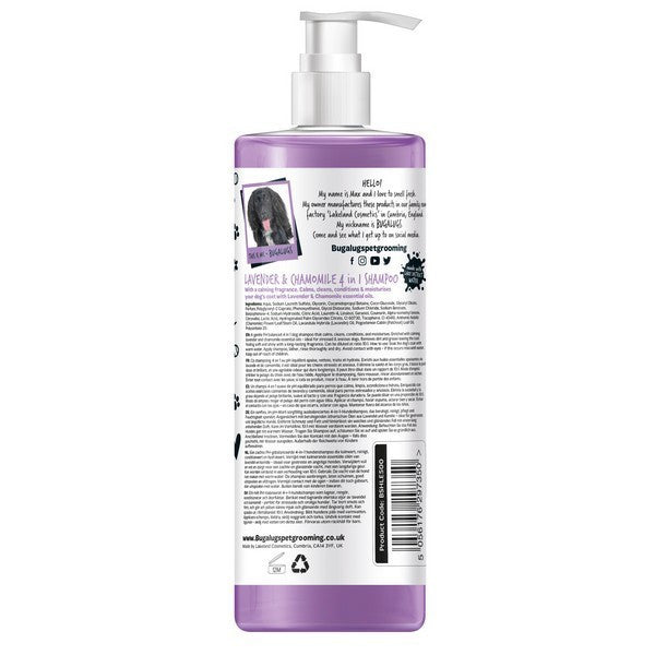 Bugalugs 4 in 1 Lavender & Chamomile 500ml