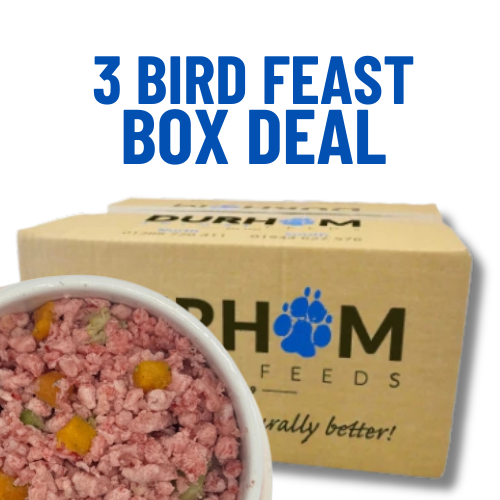 Durham | *Christmas* 3 bird Feast with Fruit & Veg | Whole Box 14 x 454g