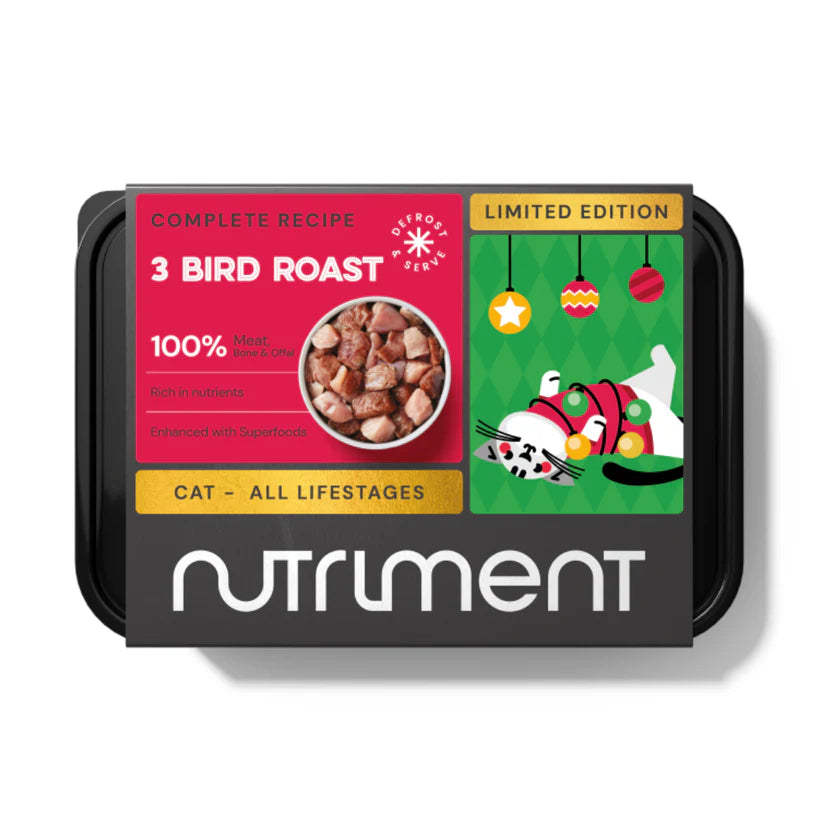 Nutriment | Cat 3 Bird Roast- Christmas Limited Edition  500g