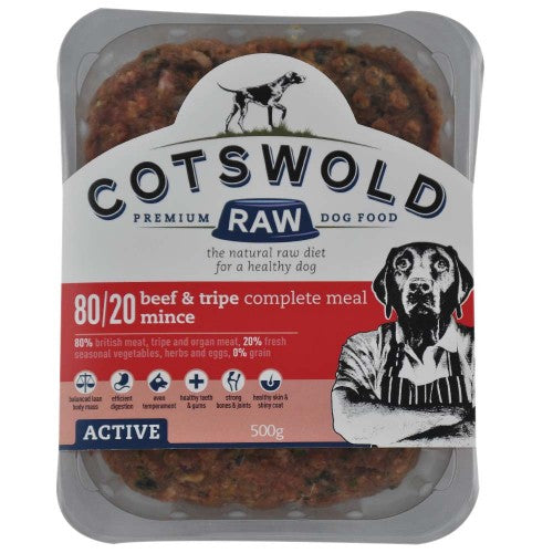 Cotswold | 80/20 Active Mince Beef & Tripe 500g