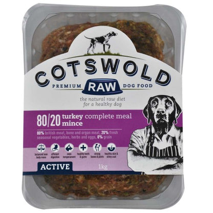 Cotswold | 80/20 Active Mince Turkey 1kg