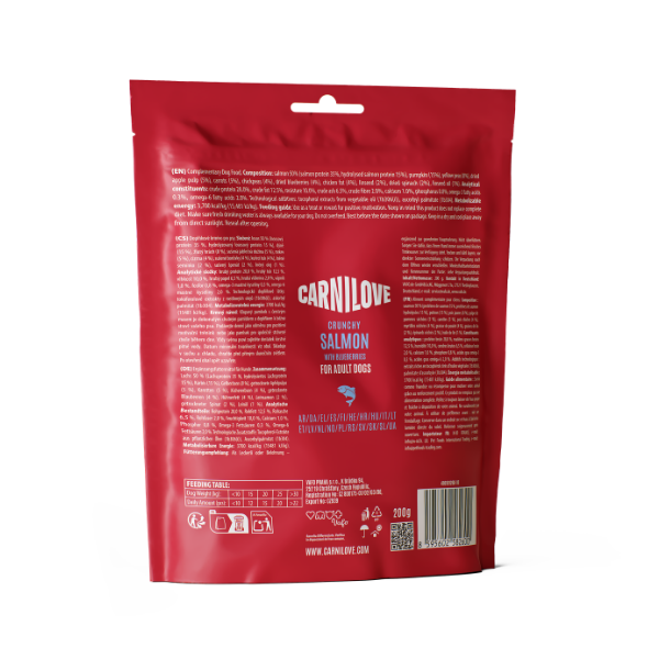Carnilove | Salmon with Blueberries Crunchy Dog Treats