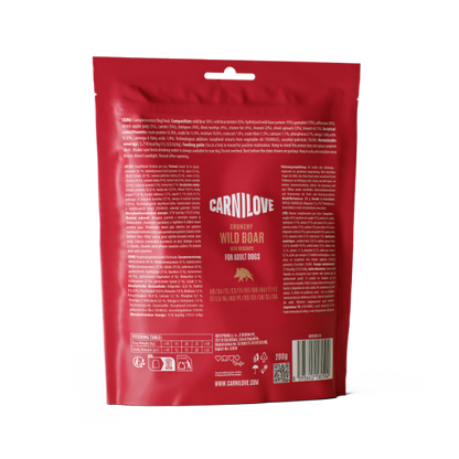 Carnilove | Wild Boar with Rosehips Crunchy Dog Treats