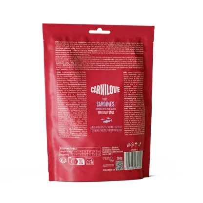 Carnilove | Sardine enriched with Wild Garlic soft treats for dogs