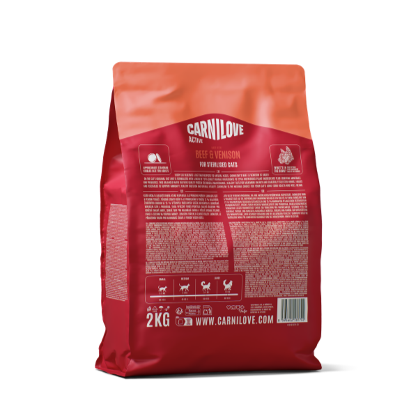 Carnilove | Active Cat Beef & Venison