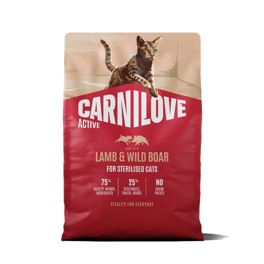 Carnilove | Active Cat Lamb & Wild boar