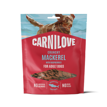 Carnilove | Mackerel with Raspberries Crunchy Dog Treats