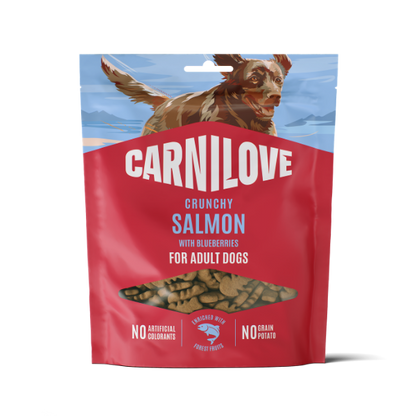 Carnilove | Salmon with Blueberries Crunchy Dog Treats