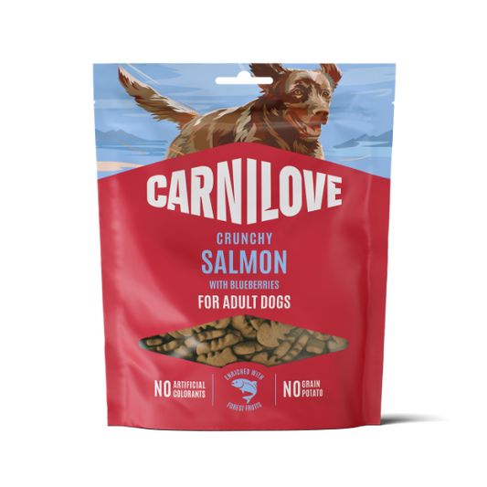 Carnilove | Salmon with Blueberries Crunchy Dog Treats