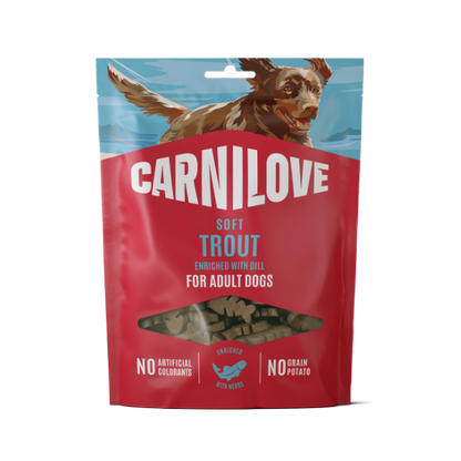Carnilove | Trout with Dill soft treats for dogs