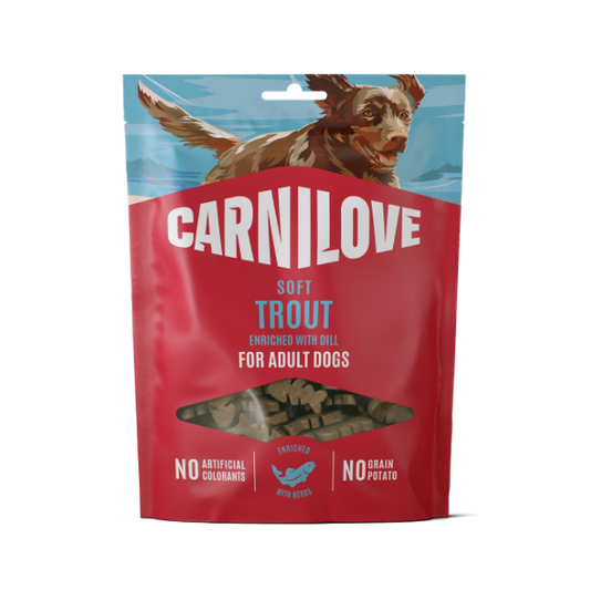 Carnilove | Trout with Dill soft treats for dogs