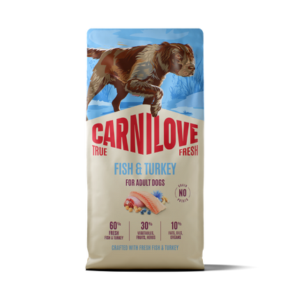 Carnilove | True Fresh Fish & Turkey Dog Food