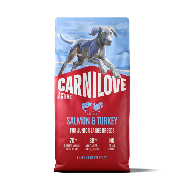 Carnilove | Active Dog Salmon & Turkey Junior Large Breed