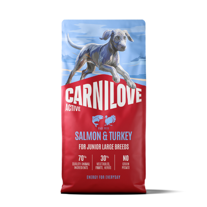 Carnilove | Active Dog Salmon & Turkey Junior Large Breed