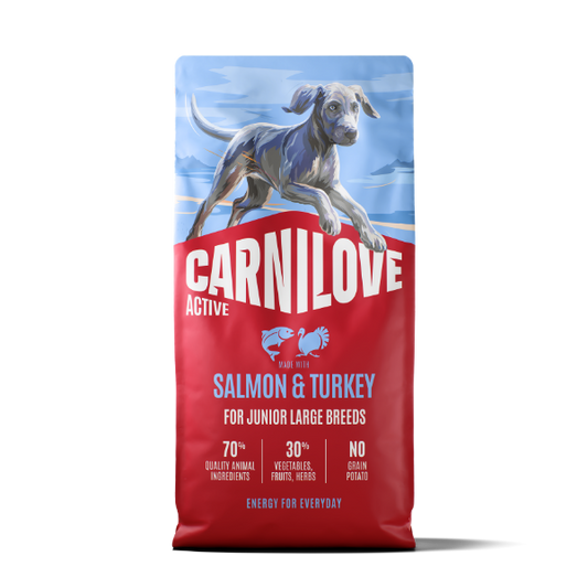 Carnilove | Active Dog Salmon & Turkey Junior Large Breed