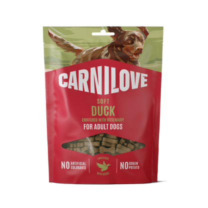Carnilove | Duck enriched with Rosemary soft treats for dogs