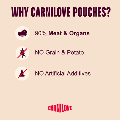 Carnilove | NEW Gravy Pouch Rich in Turkey with Valerian for Cats 85g