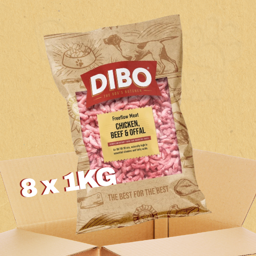 DIBO | Box Deal Chicken Beef & Offal 8 x 1kg