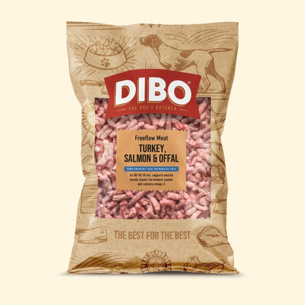 DIBO | Complete Turkey Salmon & Offal 1kg