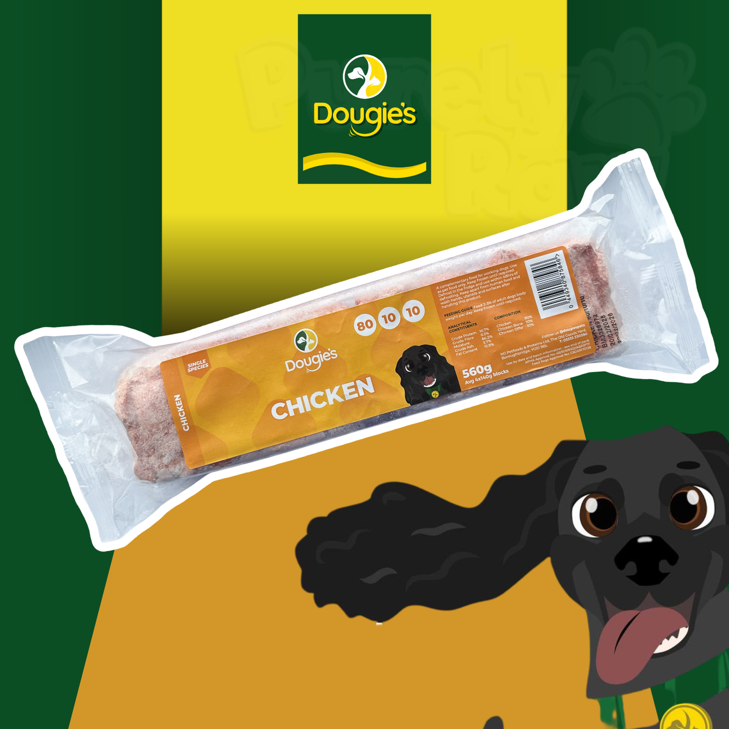 Dougie's | Chicken Mince 80:10:10 560g