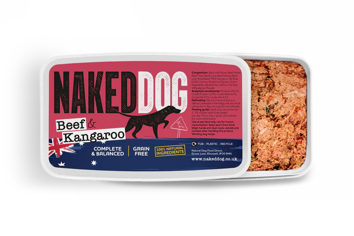 NAKEDDOG | Kangaroo with Beef 2x500g