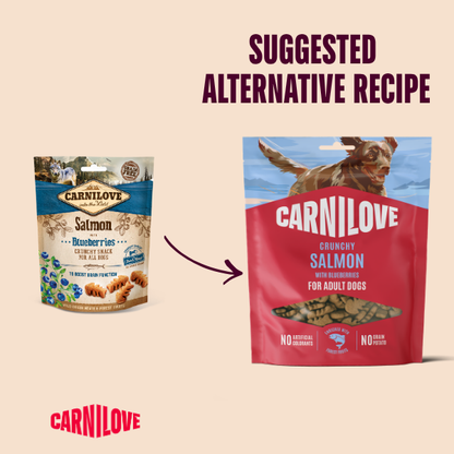 Carnilove | Salmon with Blueberries Crunchy Dog Treats