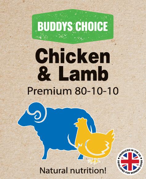 Buddys Choice | Purely Chicken & Lamb Premium 80.10.10 454g