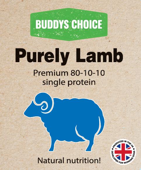 Buddys Choice | Purely Lamb Premium 80.10.10 454g