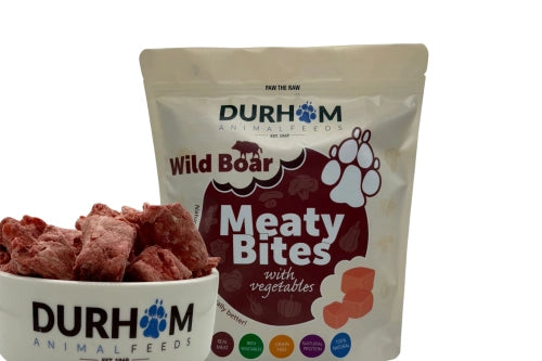 Durham | Meaty Bites Wild Boar with Veg and Supplements 1kg
