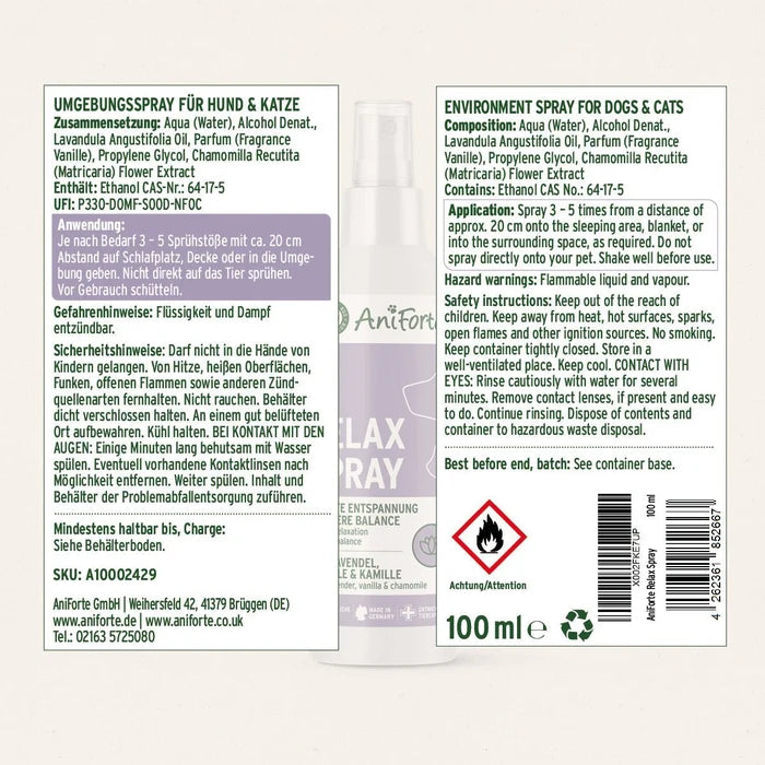 Aniforte | Relax Spray 100ml