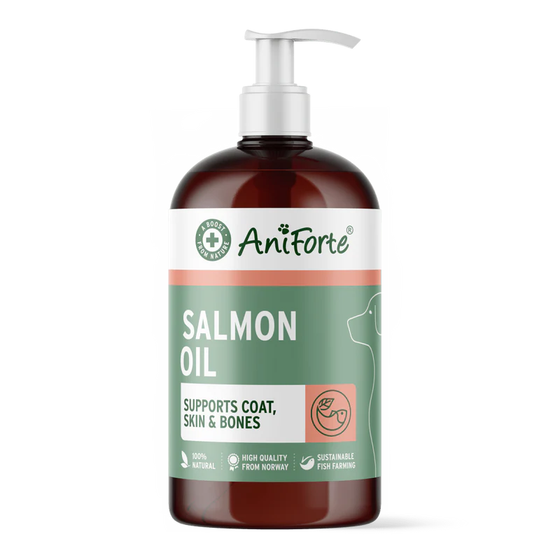Aniforte | Salmon Oil for Dogs, Cats, Horses 100ml