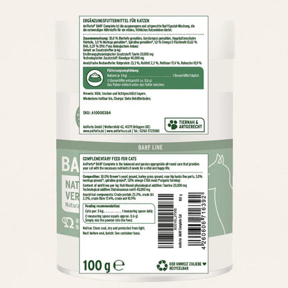 Aniforte | Feline Complete  - Raw Cat Food Supplement 100g