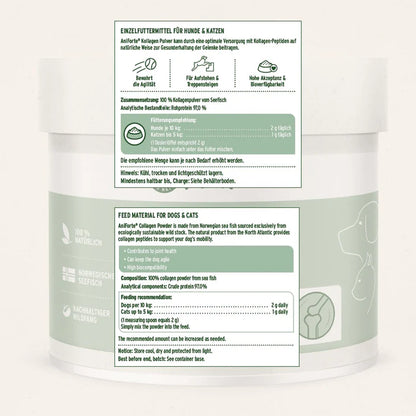 Aniforte | Collagen Powder - Supports Joints, Tendons, Ligament, Cartilage 250g