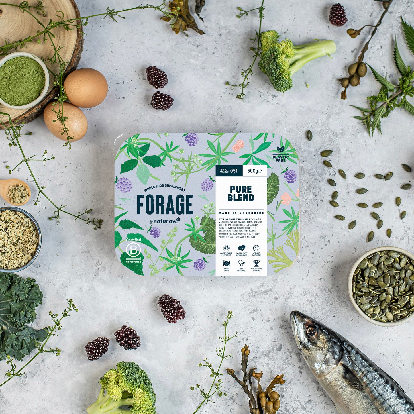 Naturaw | Forage Pure Blend 500g