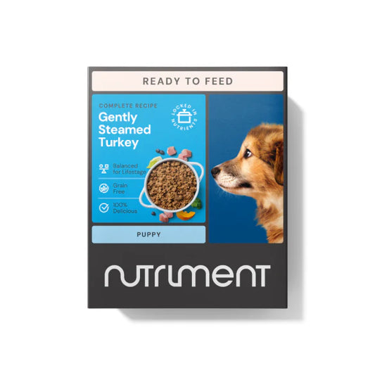 Nutriment | Gently Steamed Puppy Turkey 395g